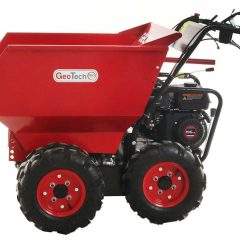 Brouette à moteur GeoTechPro GEOTRAK 500 – benne dumper 500 kg – 6 roues motrices