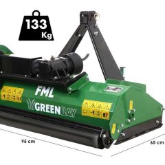 Greenbay FML 85 – Broyeur agricole pour tracteur – Série légère
